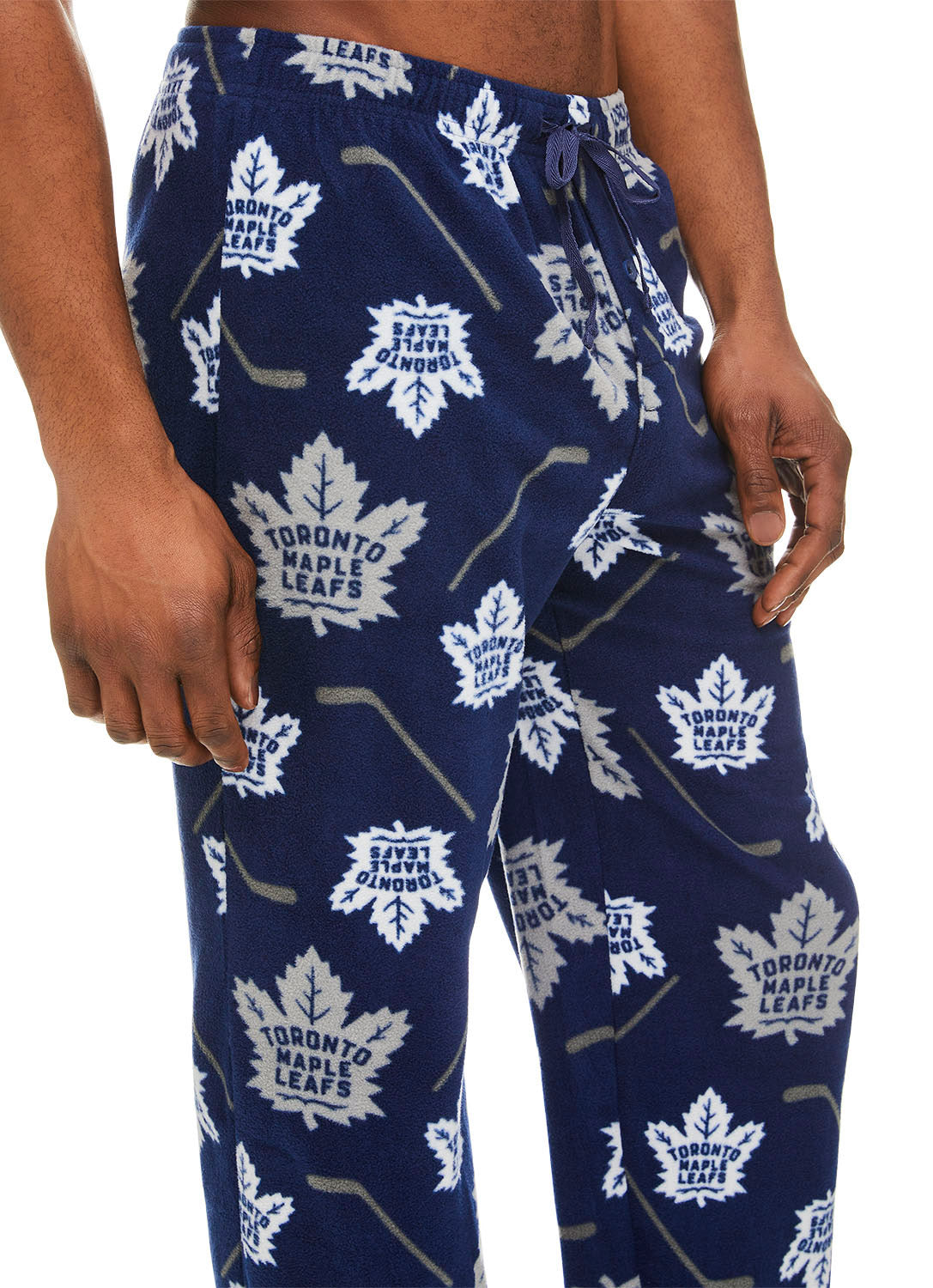 Men's Concepts Sport Navy/Gray Toronto Maple Leafs Arctic T-Shirt & Pajama Pants Sleep Set Size: Medium