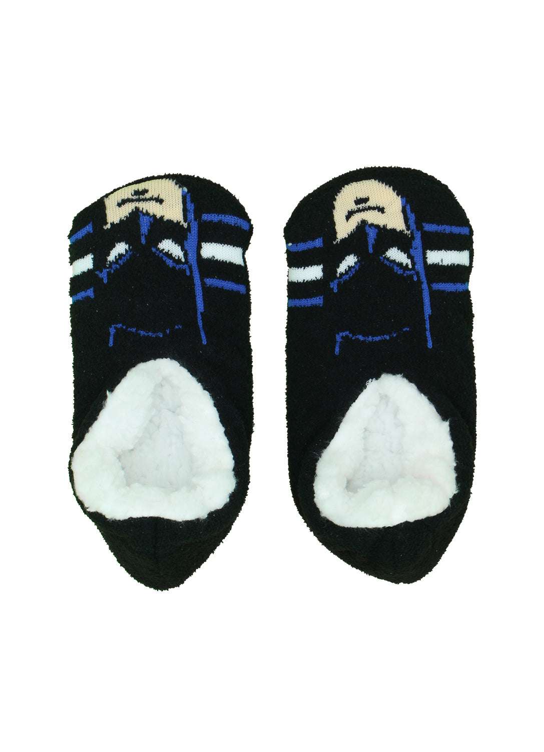 Boys Batman Slippers Socks - 2 Pack