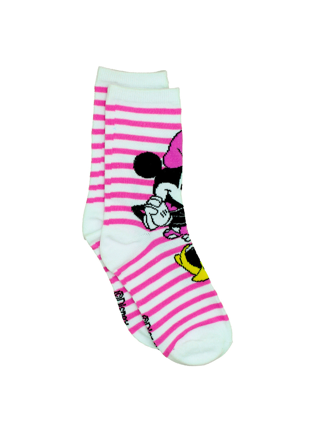 Chaussettes Minnie Mouse pour filles - Arc-en-ciel - Paquet de 6