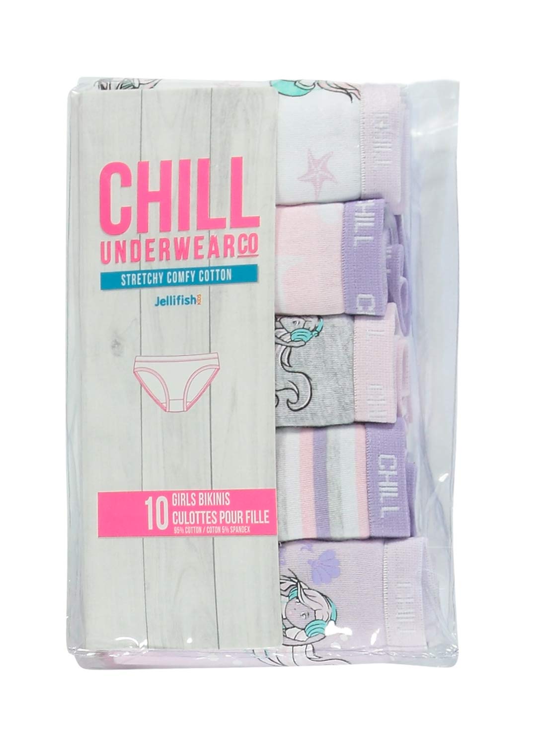 Package 10 Girls Underwear 4 colours