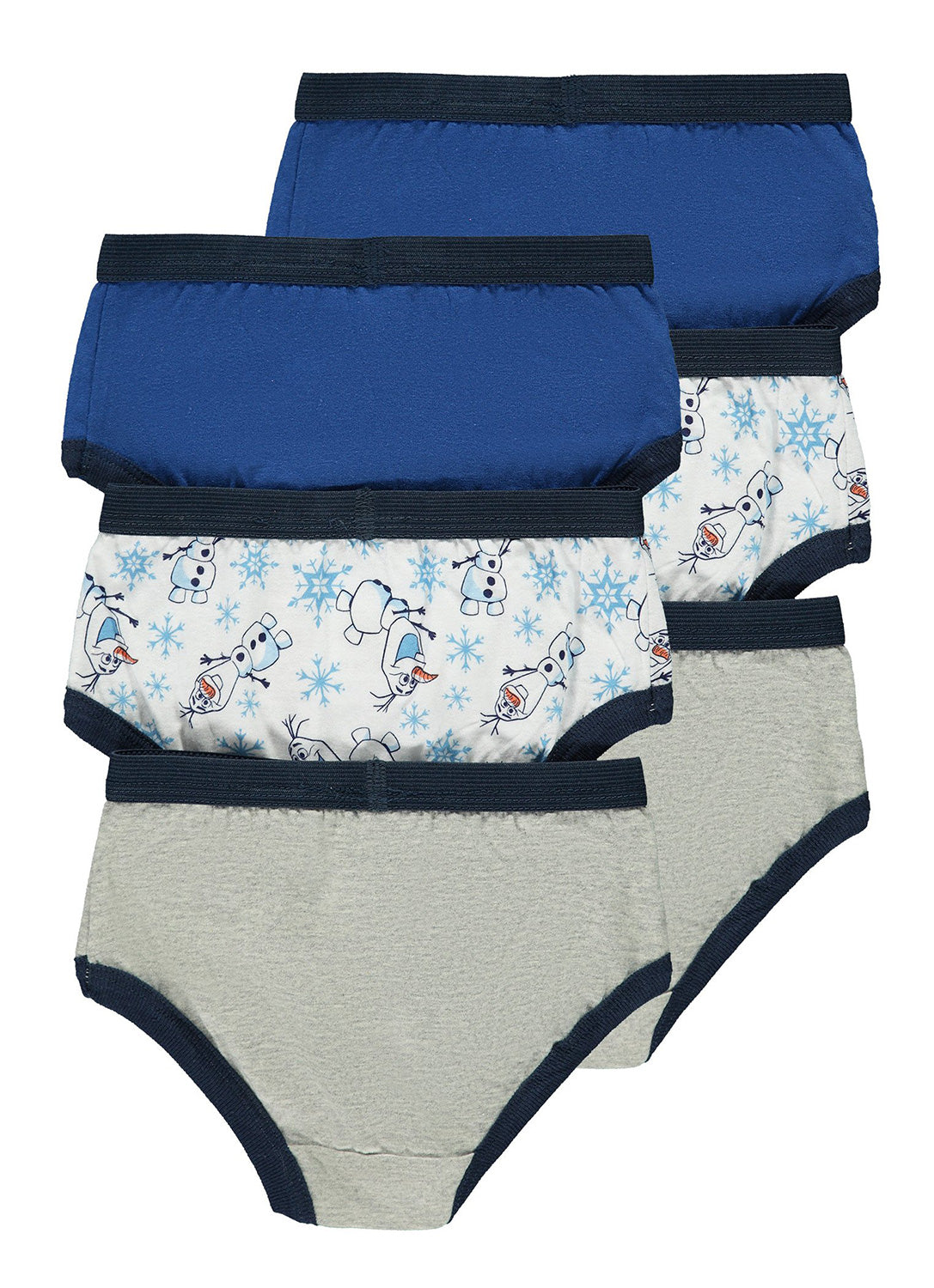 6 Back Underwear fro Boys with Frozen 2 prints