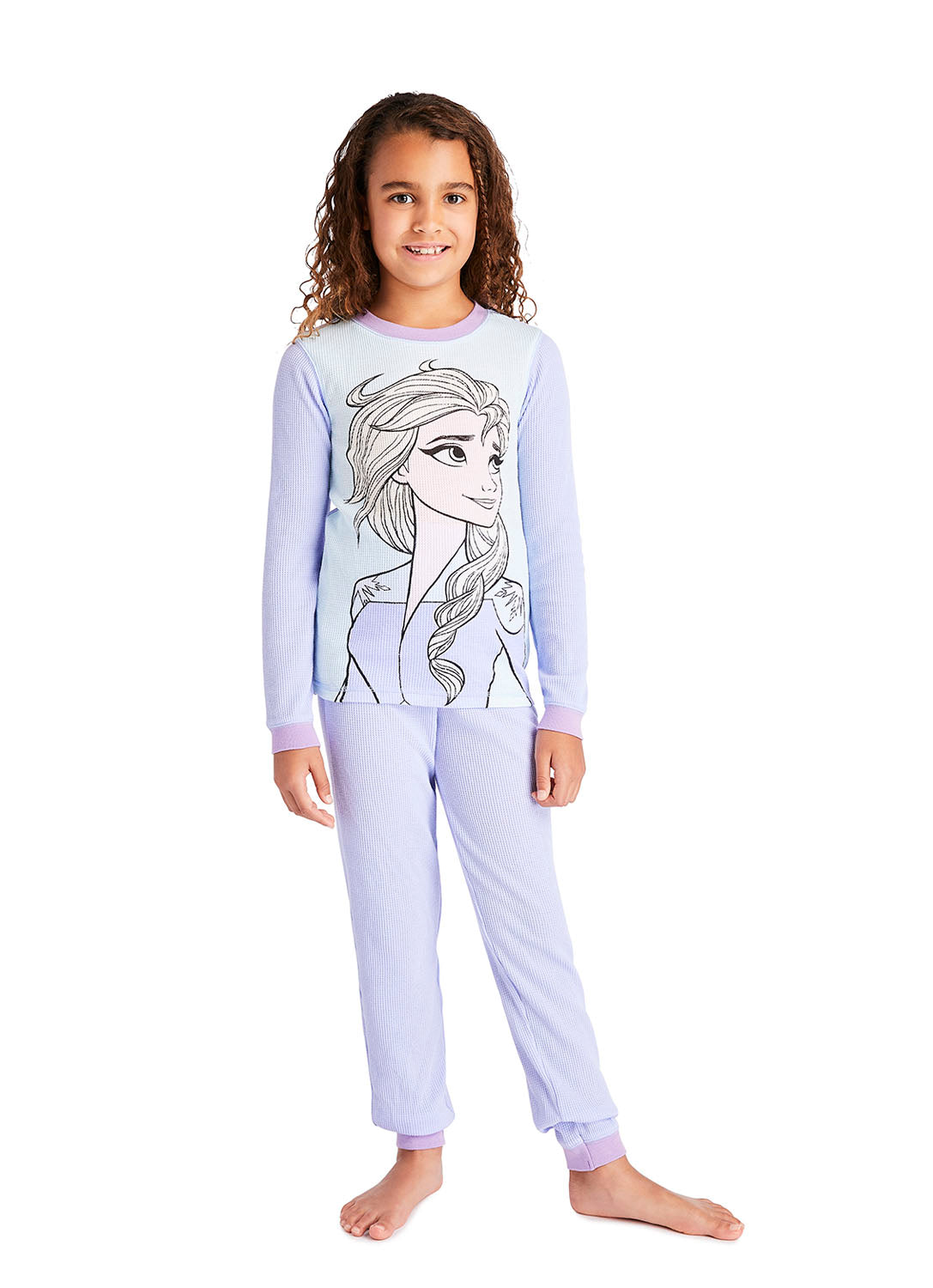 Girls Frozen Pajama Set