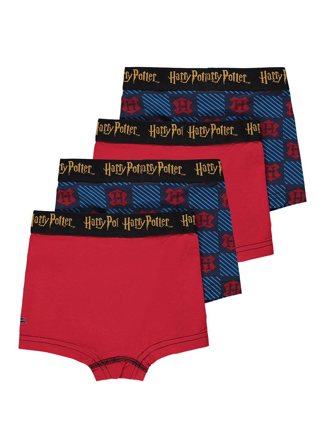 Back view 4 Underwear Harry Potter for Boys in 2 colours with pattern and print
