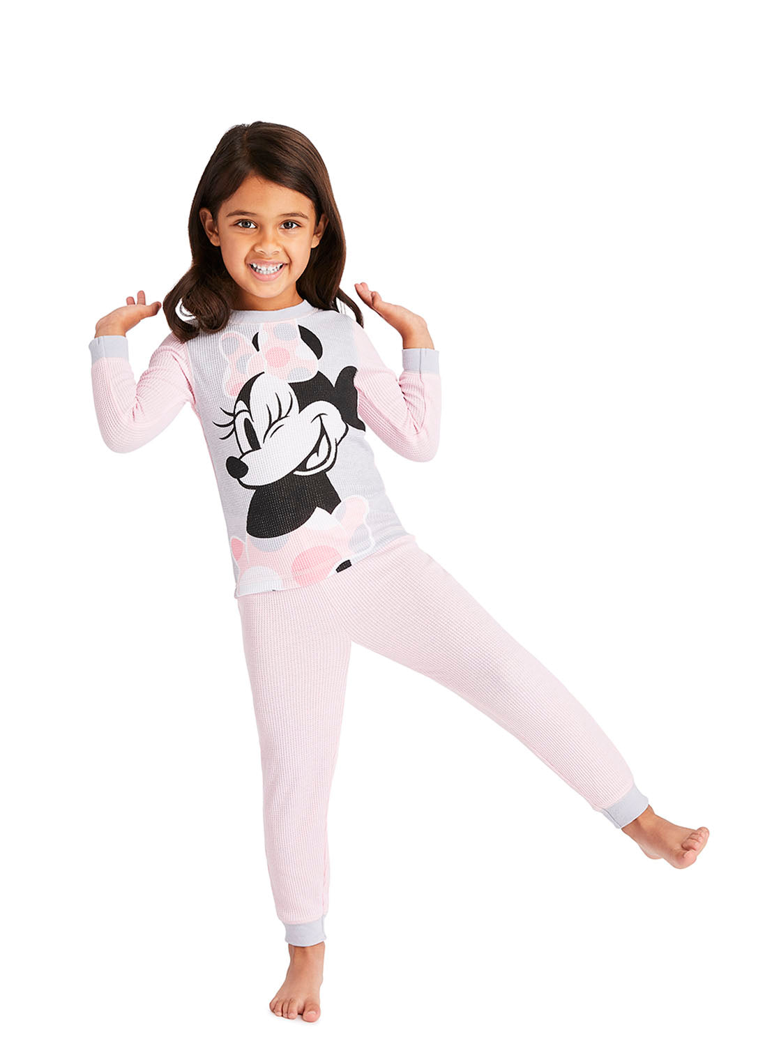 Girls Minnie Mouse Pajama Set