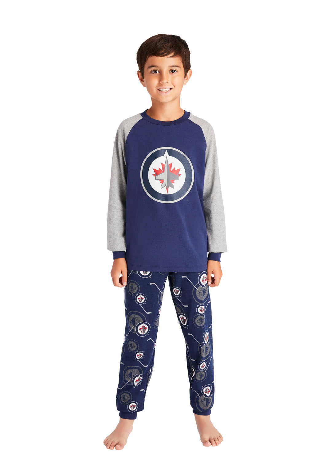 Boys Winnipeg Jets Pajama Set