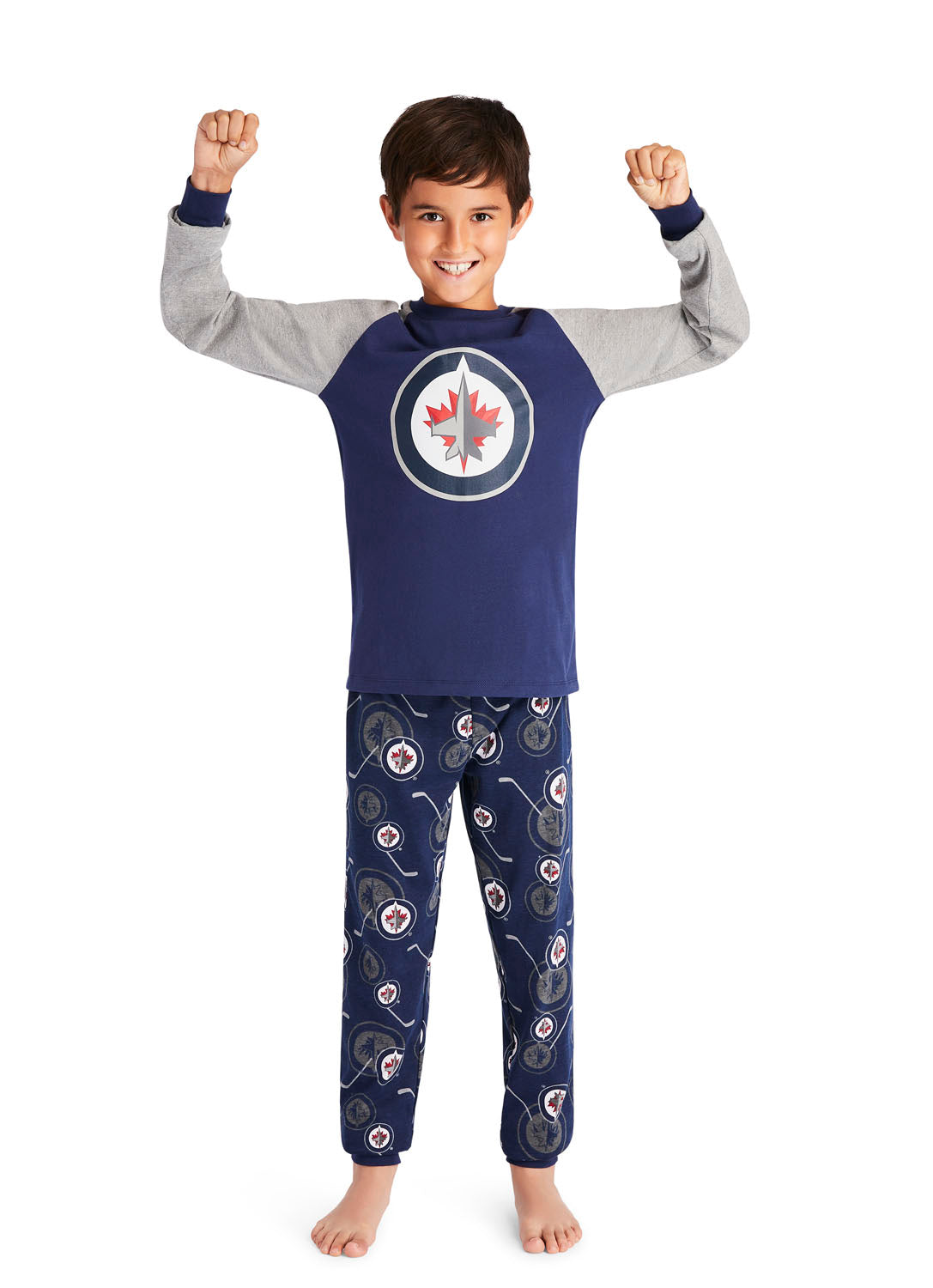 Fun Boys Winnipeg Jets Pajama Set