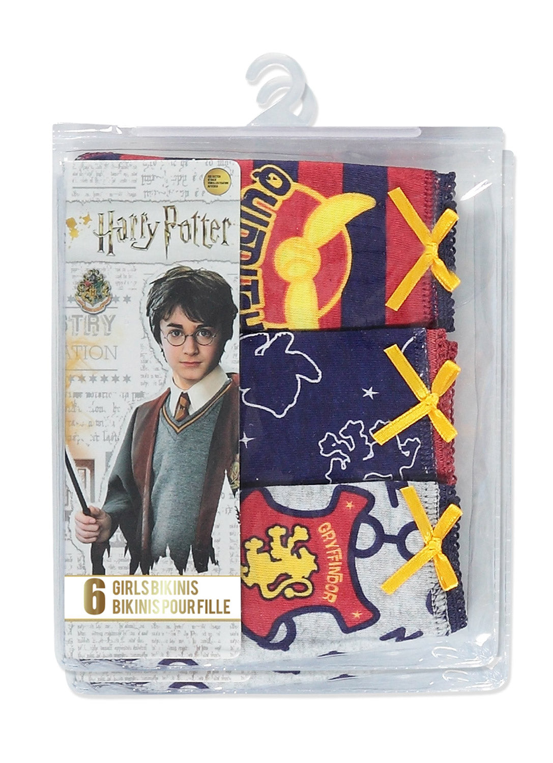 Package 6 Girls Underwear Harry Potter